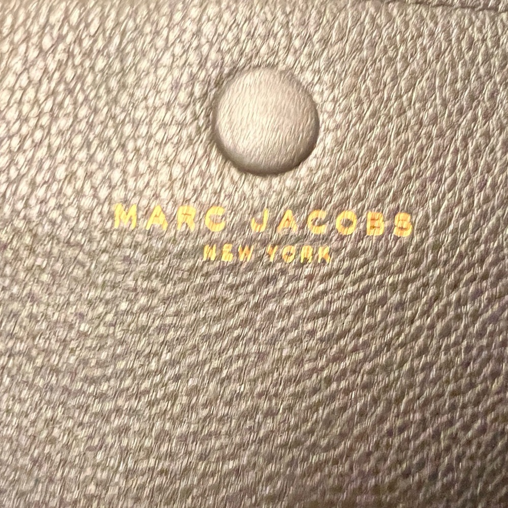 Marc Jacobs Empire City Hobo Double Strap Black Pebble Leather Shoulder Bag - Picture 12 of 16
